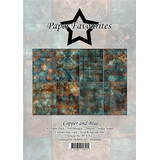 Paper Favourites Copper And Blue A5 Paper Pack (PFA163)