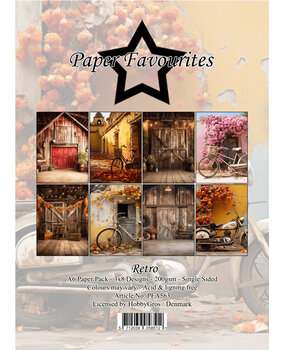Paper Favourites Retro A6 Paper Pack (PFA563)
