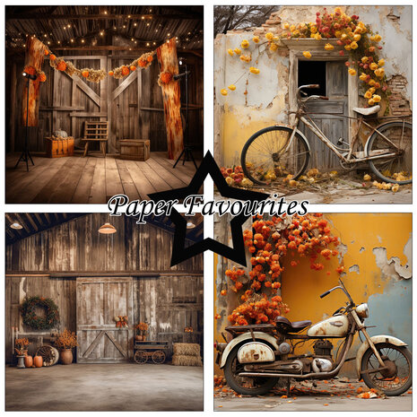 Paper Favourites Retro 6x6 Inch Paper Pack (PF522)