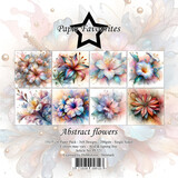 Paper Favourites Abstract Flowers 6x6 Inch Paper Pack (PF521)