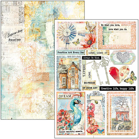 Ciao Bella Majestic Dream A4 Creative Pad (9pcs) (CBCL084) (DISCONTINUED)
