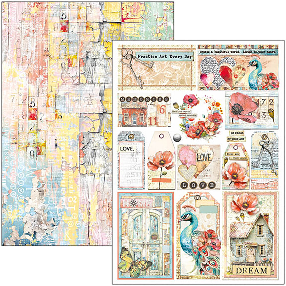 Ciao Bella Majestic Dream A4 Creative Pad (9pcs) (CBCL084) (DISCONTINUED)