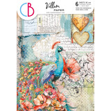 Ciao Bella Majestic Dream A4 Vellum Paper Patterns (6pcs) (CBV023)