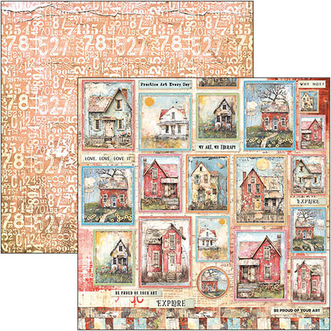 Ciao Bella Majestic Dream 12x12 Inch Patterns Pad (8pcs) (CBT084) Ciao Bella Majestic Dream 12x12 Inch Patterns Pad (8pcs) (CBT084)