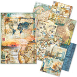 Ciao Bella Wanderlust A5 Rice Paper Mixed (8pcs) (CBRS009) (DISCONTINUED)