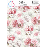 Ciao Bella Timeless Moments A4 Vellum Paper Patterns (6pcs) (CBV022)