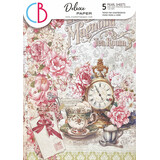 Ciao Bella Timeless Moments A4 Deluxe Paper Gold (5pcs) (CBD017)