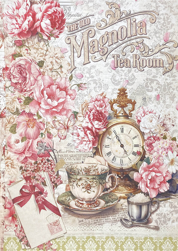 Ciao Bella Timeless Moments A4 Deluxe Paper Gold (5pcs) (CBD017)