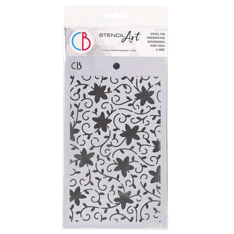 Ciao Bella Timeless Moments 5x8 Inch Texture Stencil Vintage Filigree Pattern (MS123) (DISCONTINUED) Ciao Bella Timeless Moments 5x8 Inch Texture Stencil Vintage Filigree Pattern (MS123) (DISCONTINUED)