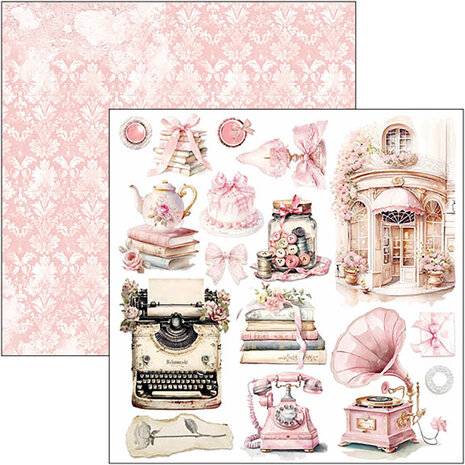 Ciao Bella Timeless Moments 6x6 Inch Fussy Cut Pad (24pcs) (CBQE083) Ciao Bella Timeless Moments 6x6 Inch Fussy Cut Pad (24pcs) (CBQE083)