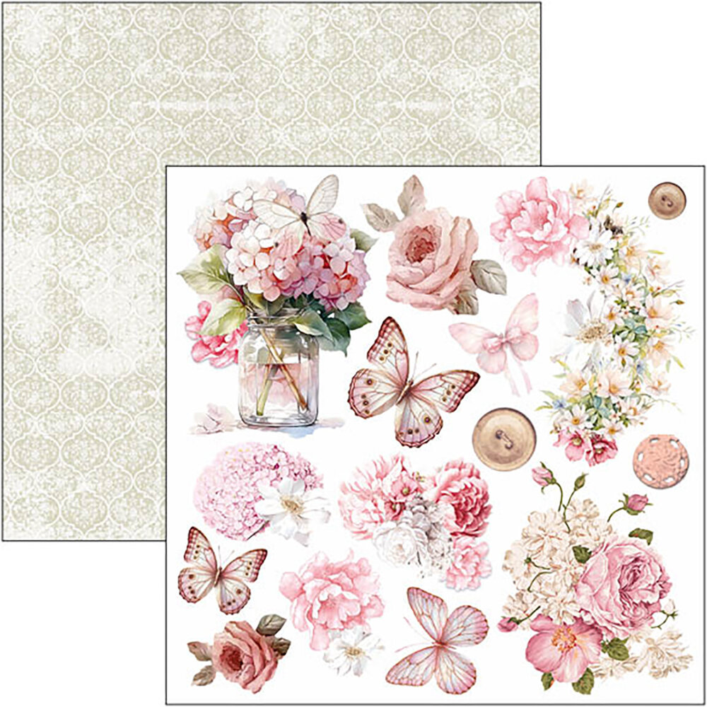 Ciao Bella Timeless Moments 6x6 Inch Fussy Cut Pad (24pcs) (CBQE083) Ciao Bella Timeless Moments 6x6 Inch Fussy Cut Pad (24pcs) (CBQE083)