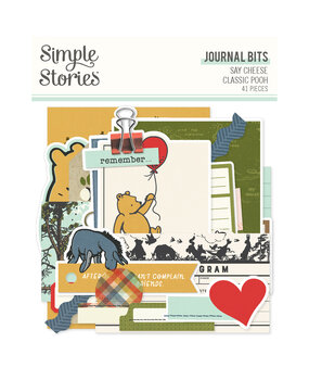 Simple Stories Say Cheese Classic Pooh Journal Bits & Pieces (23922)