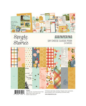 Simple Stories Say Cheese Classic Pooh 6x8 Inch Pad (23915)