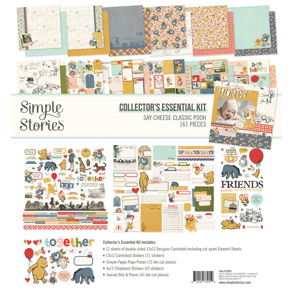 Simple Stories Say Cheese Classic Pooh Collector's Essential Kit (23901)