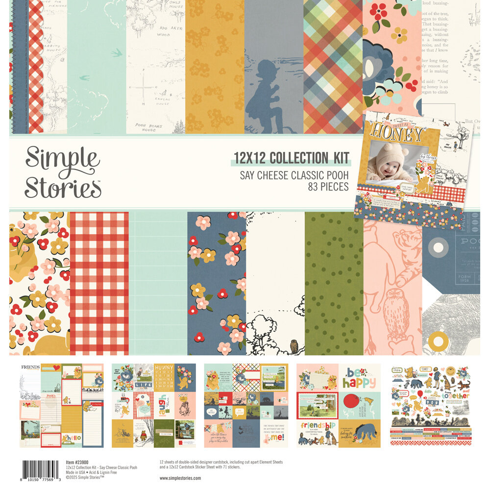 Simple Stories Say Cheese Classic Pooh Collector's Essential Kit (23901)