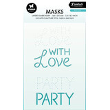 Studio Light With Love Essentials Mask Layered Embroidery (SL-ES-MASK347) (DISCONTINUED)