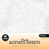 Studio Light Textured Patterns 8x8 Inch Printed Acetate Sheets (SL-ES-ACS11) (DISCONTINUED)