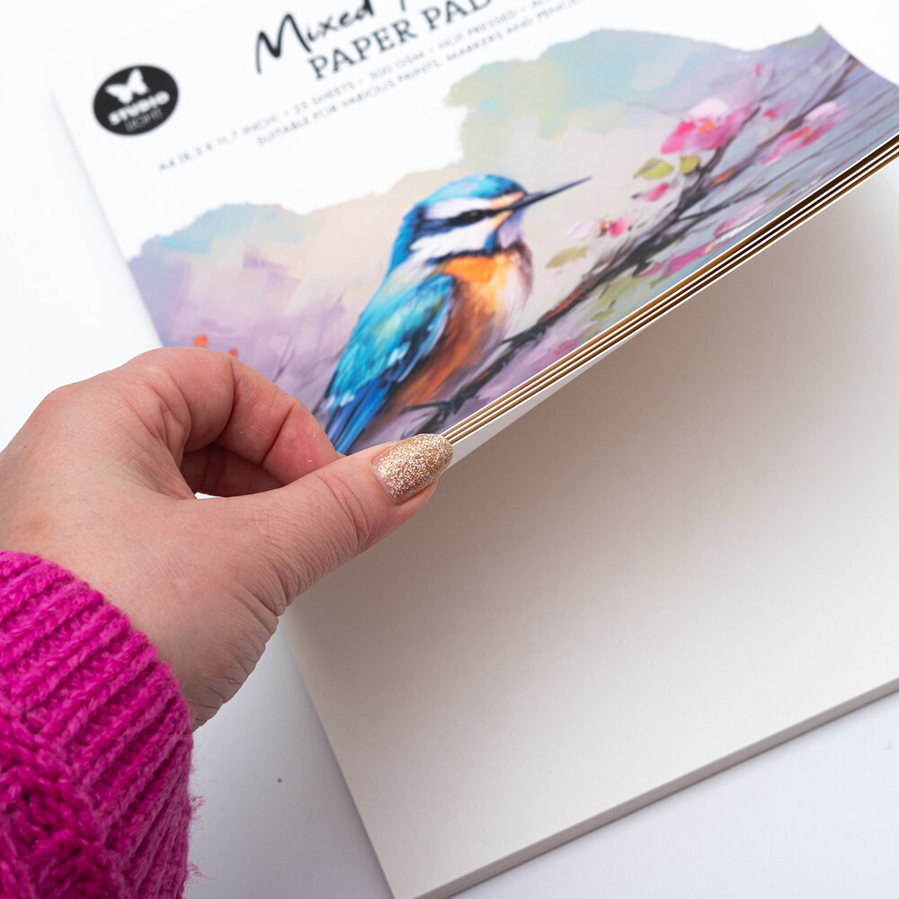 Studio Light Mixed Media A4 Paper Pad (SL-CO-PP281) (BASIC) Studio Light Mixed Media A4 Paper Pad (SL-CO-PP281) (BASIC)