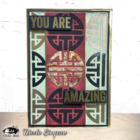 Visible Image Art Spheres #2 6x6 Inch Stencil (VIS-AS2-03)