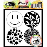 Visible Image Art Spheres #1 6x6 Inch Stencil (VIS-AS1-03)