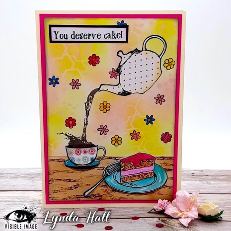 Visible Image Afternoon Tea A6 Stamp Set (VIS-AFT-01) Visible Image Afternoon Tea A6 Stamp Set (VIS-AFT-01)