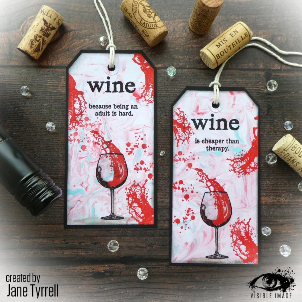 Visible Image 99% Chance Of Wine A6 Stamp Set (VIS-COW-01) Visible Image 99% Chance Of Wine A6 Stamp Set (VIS-COW-01)