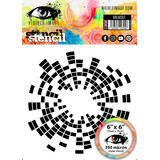 Visible Image Breakout 6x6 Inch Stencil (VIS-BOU-03)