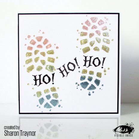 Visible Image Boot Prints 6x6 Inch Stencil (VIS-BPS-03) Visible Image Boot Prints 6x6 Inch Stencil (VIS-BPS-03)