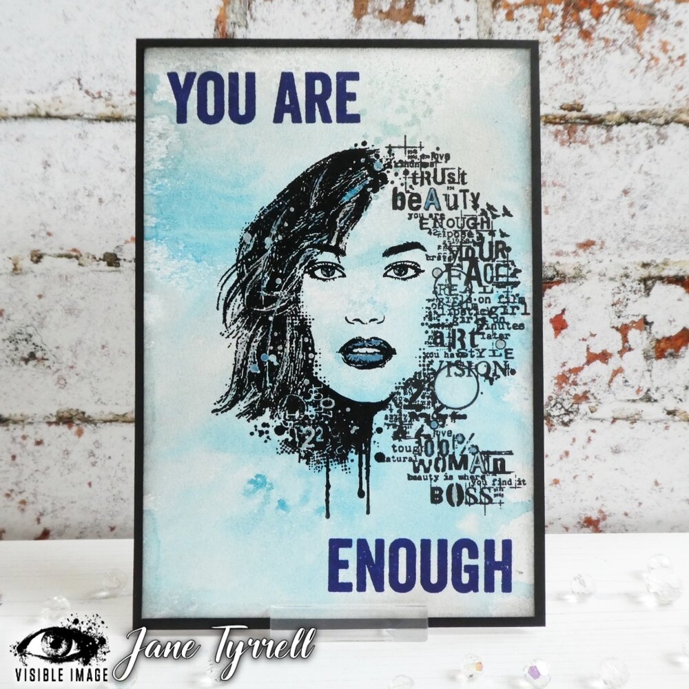 Visible Image Bold Enough A6 Stamp Set (VIS-BOE-01) Visible Image Bold Enough A6 Stamp Set (VIS-BOE-01)