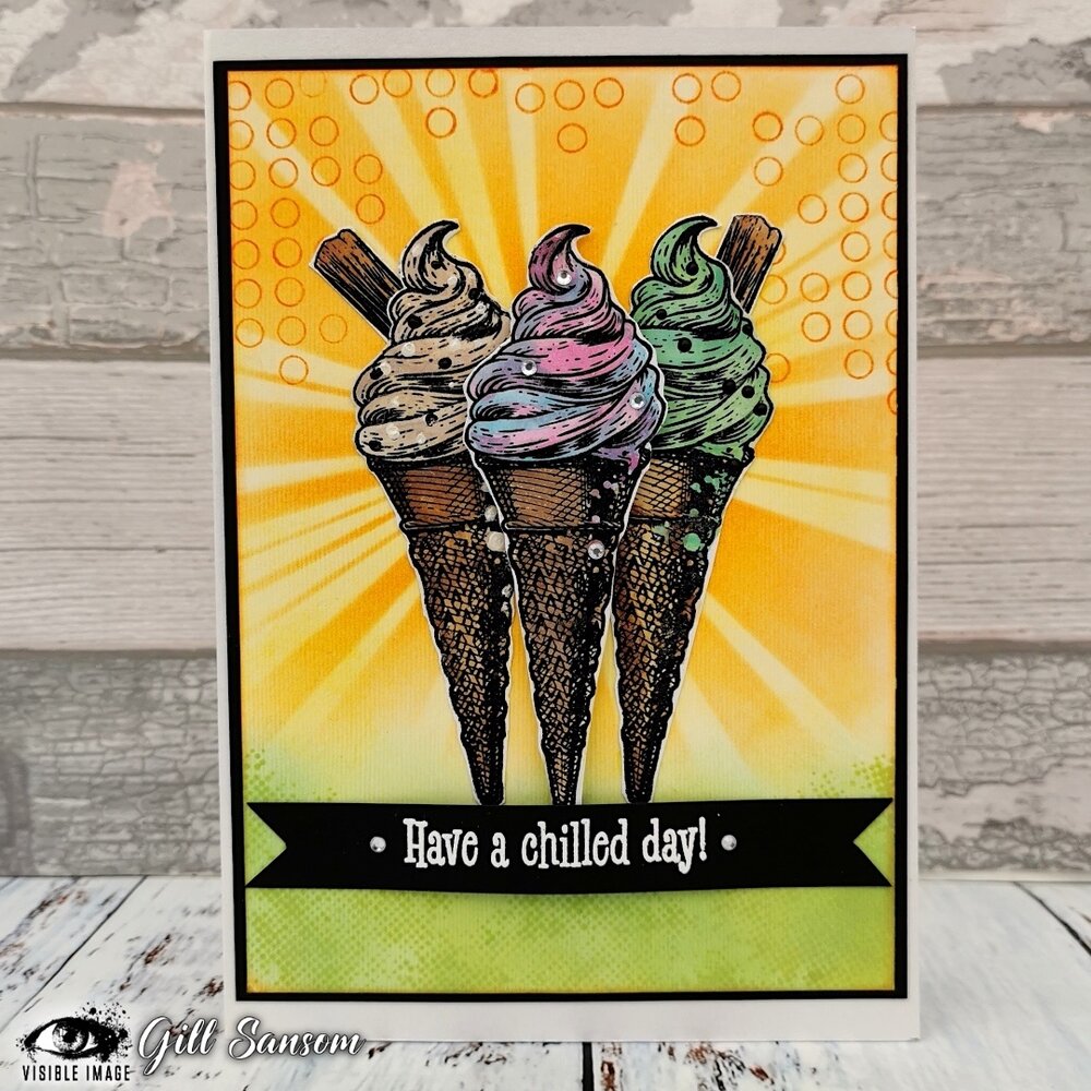 Visible Image Better With Ice Cream A6 Stamp Set (VIS-BET-01)