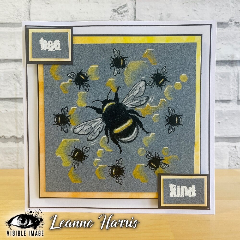 Visible Image Bee Happy A6 Stamp Set (VIS-BEH-01) Visible Image Bee Happy A6 Stamp Set (VIS-BEH-01)