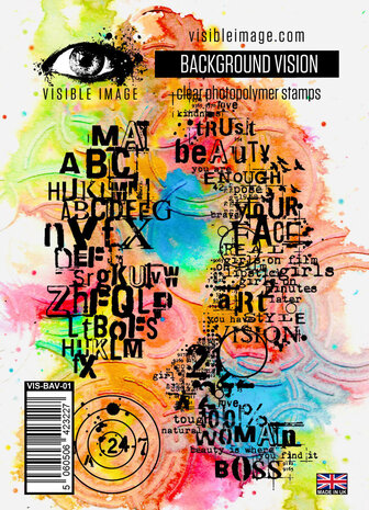 Visible Image Background Vision A6 Stamp Set (VIS-BAV-01)