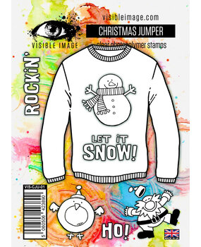 Visible Image Christmas Jumper A6 Stamp Set (VIS-CJU-01)
