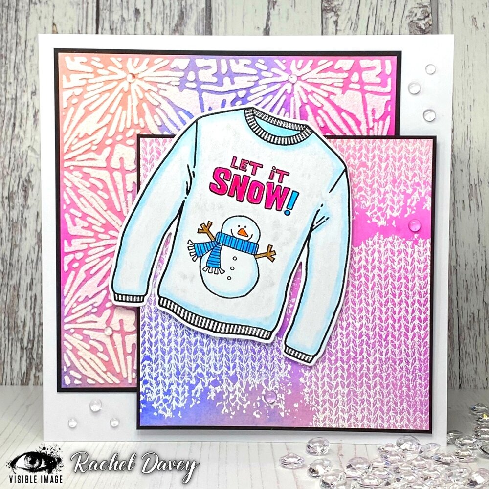 Visible Image Christmas Jumper A6 Stamp Set (VIS-CJU-01) Visible Image Christmas Jumper A6 Stamp Set (VIS-CJU-01)