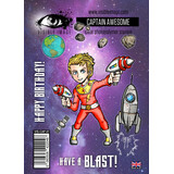 Visible Image Captain Awesome A6 Stamp Set (VIS-CAP-01)