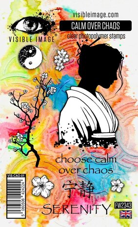 Visible Image Calm Over Chaos A6 Stamp Set (VIS-CAO-01)