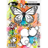 Visible Image Butterfly Effect A5 Stamp Set (VIS-BEF-01)