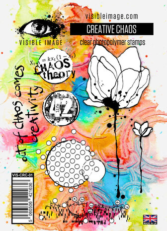 Visible Image Creative Chaos A6 Stamp Set (VIS-CRC-01) Visible Image Creative Chaos A6 Stamp Set (VIS-CRC-01)