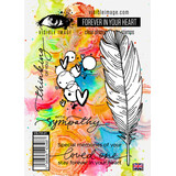 Visible Image Forever In Your Heart A6 Stamp Set (VIS-FIH-01)