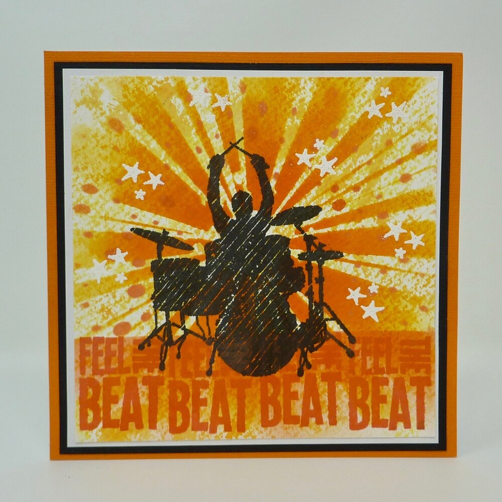 Visible Image Feel The Beat A6 Stamp Set (VIS-FTB-01)