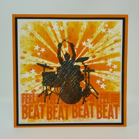 Visible Image Feel The Beat A6 Stamp Set (VIS-FTB-01)
