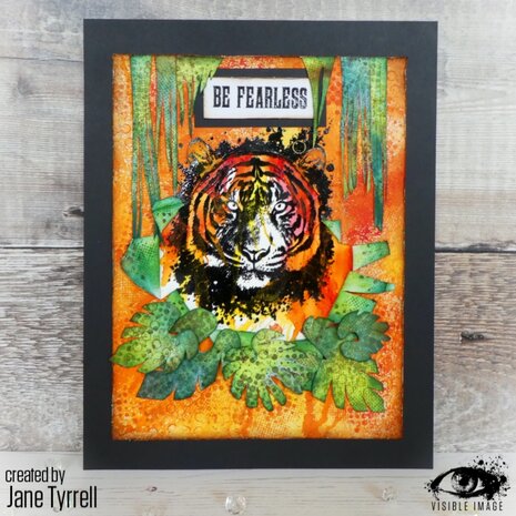 Visible Image Fearless Tiger A6 Stamp Set (VIS-FTI-01) Visible Image Fearless Tiger A6 Stamp Set (VIS-FTI-01)