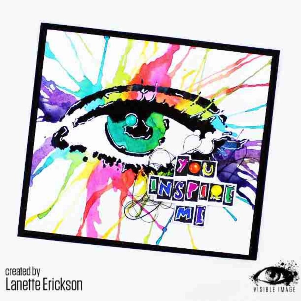 Visible Image Eye Contact 6x6 Inch Stencil (VIS-EYC-03) Visible Image Eye Contact 6x6 Inch Stencil (VIS-EYC-03)