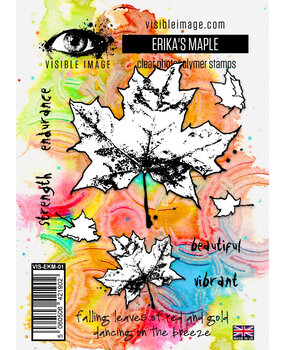 Visible Image Erika's Maple A6 Stamp Set (VIS-EKM-01)