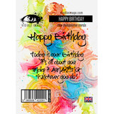 Visible Image Happy Birthday A7 Stamp Set (VIS-HAP-01)