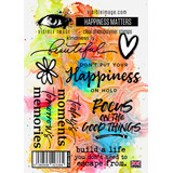 Visible Image Happiness Matters A6 Stamp Set (VIS-HAM-01)