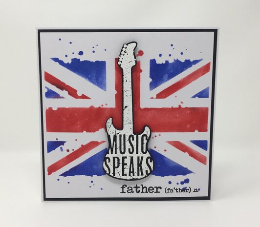 Visible Image Grungy Union Jack 6x6 Inch Stencil (VIS-GUJ-03) Visible Image Grungy Union Jack 6x6 Inch Stencil (VIS-GUJ-03)