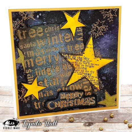 Visible Image Grunge Christmas Words A6 Stamp Set (VIS-GCW-01) Visible Image Grunge Christmas Words A6 Stamp Set (VIS-GCW-01)
