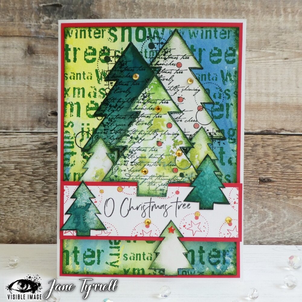 Visible Image Grunge Christmas Words A6 Stamp Set (VIS-GCW-01) Visible Image Grunge Christmas Words A6 Stamp Set (VIS-GCW-01)