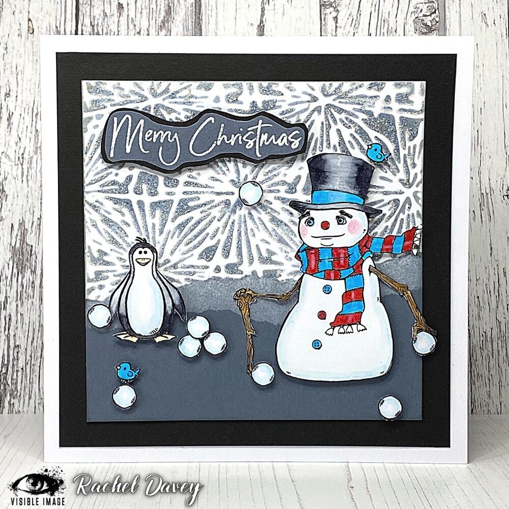 Visible Image Frosty 6x6 Inch Stencil (VIS-FRO-03) Visible Image Frosty 6x6 Inch Stencil (VIS-FRO-03)